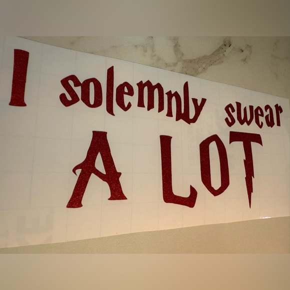 I solemnly swear a lot funny Harry Potter Decal - Picture 4 of 4